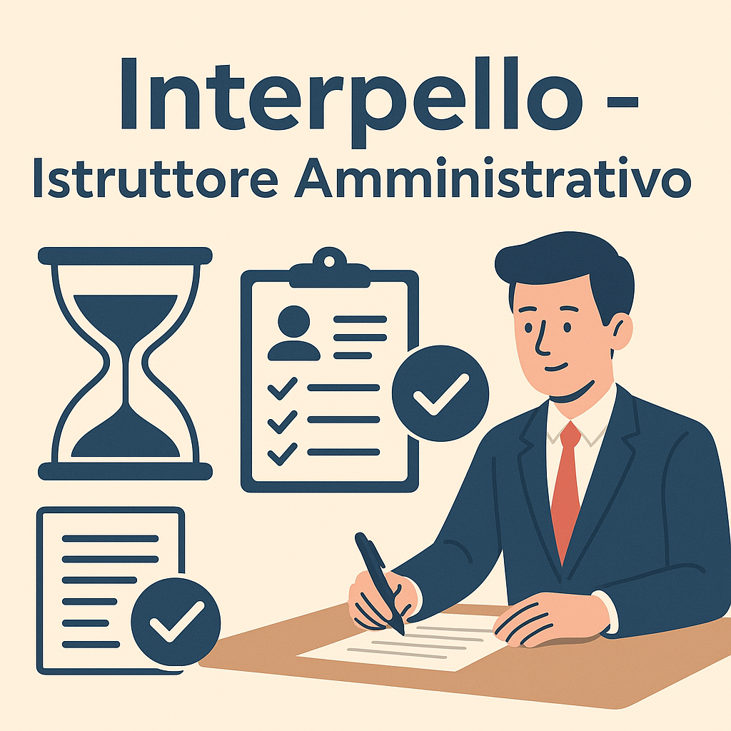 Interpello per la copertura di n. 7 posti di Istruttore Amministrativo - Area degli Istruttori - A tempo pieno e indeterminato presso la Provincia di Brescia