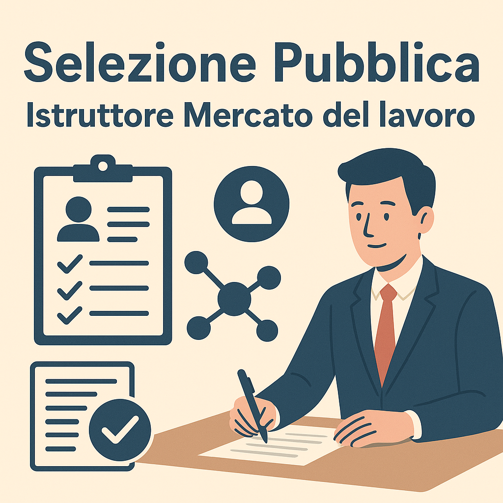 Selezione pubblica per la formazione di un elenco di idonei da assumere con la qualifica di Istruttore del Mercato del Lavoro (Area degli Istruttori) nella Provincia di Brescia e negli Enti Locali aderenti allo specifico accordo