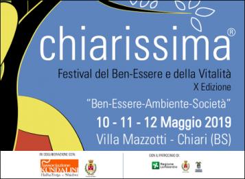 Chiarissima 2019 - Festival del Ben-Essere e della Vitalità