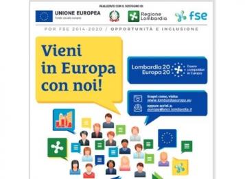 Lombardia Europa 2020: Vieni in Europa con noi!