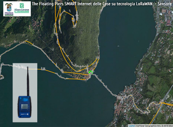 Report Finale “The Floating Piers Smart”: sperimentazione su tecnologia LoRaWAN