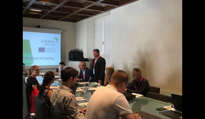 Presidente Mottinelli a e-MOPOLI:  Kick-off Meeting -  11 luglio - Brescia