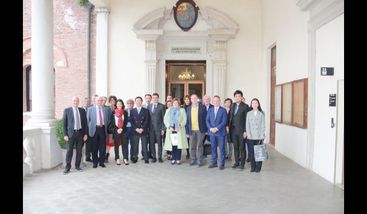 Cooperazione Provincia di Brescia - Cina - Foto di gruppo