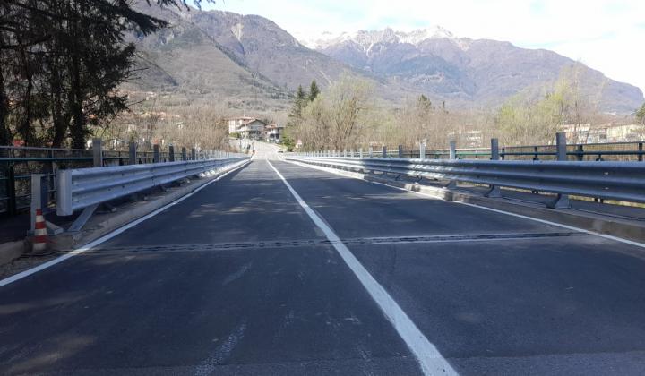SP87 “di Cerveno”, verso la conclusione i lavori di manutenzione straordinaria del ponte al km 0+050 in Comune di Ceto